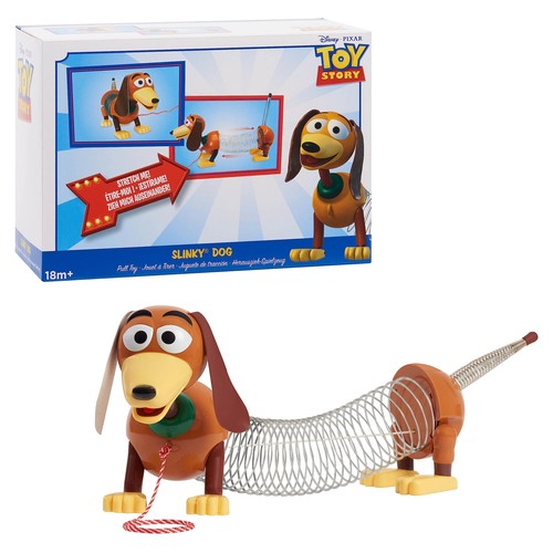 Slinky dog pull toy - dog, disney